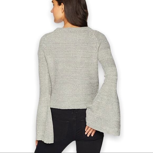 Jack by Bb Dakota Déjà Vu Raglan Marled Bell Sleeve Sweater - Picture 6 of 7